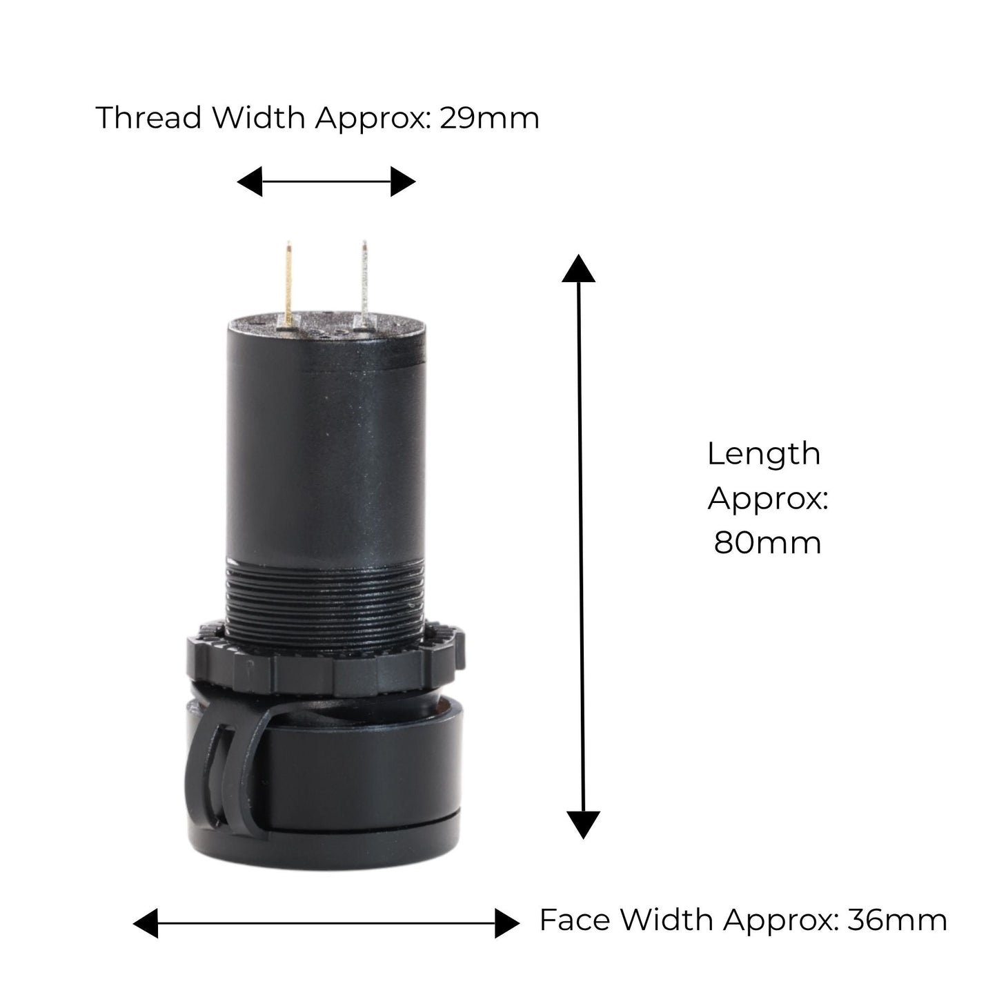 Treklo high-power 100W USB charger ready for installation