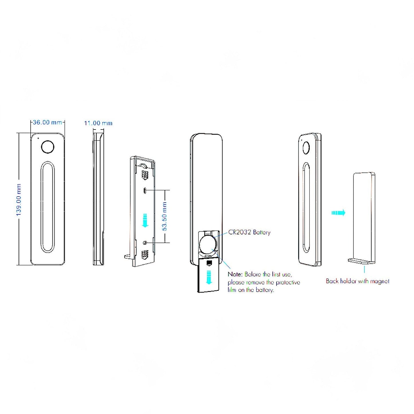 r11 lighting remote shown plainly