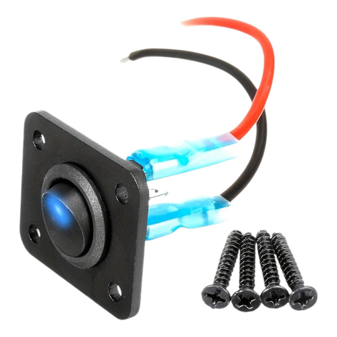 1 Switch Panel Blue LED – 12V 20A Surface-Mount Switch – TREKLO AUSTRALIA