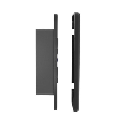 compact dual usb a recessed charger for 12v and 24v systems