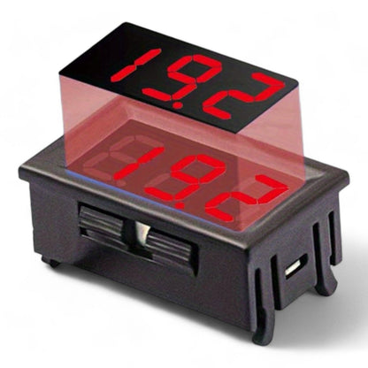 digital battery voltage readout for campervans