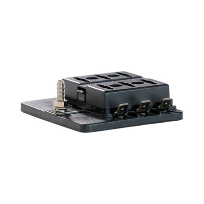led warning fuse block for quick circuit fault detection