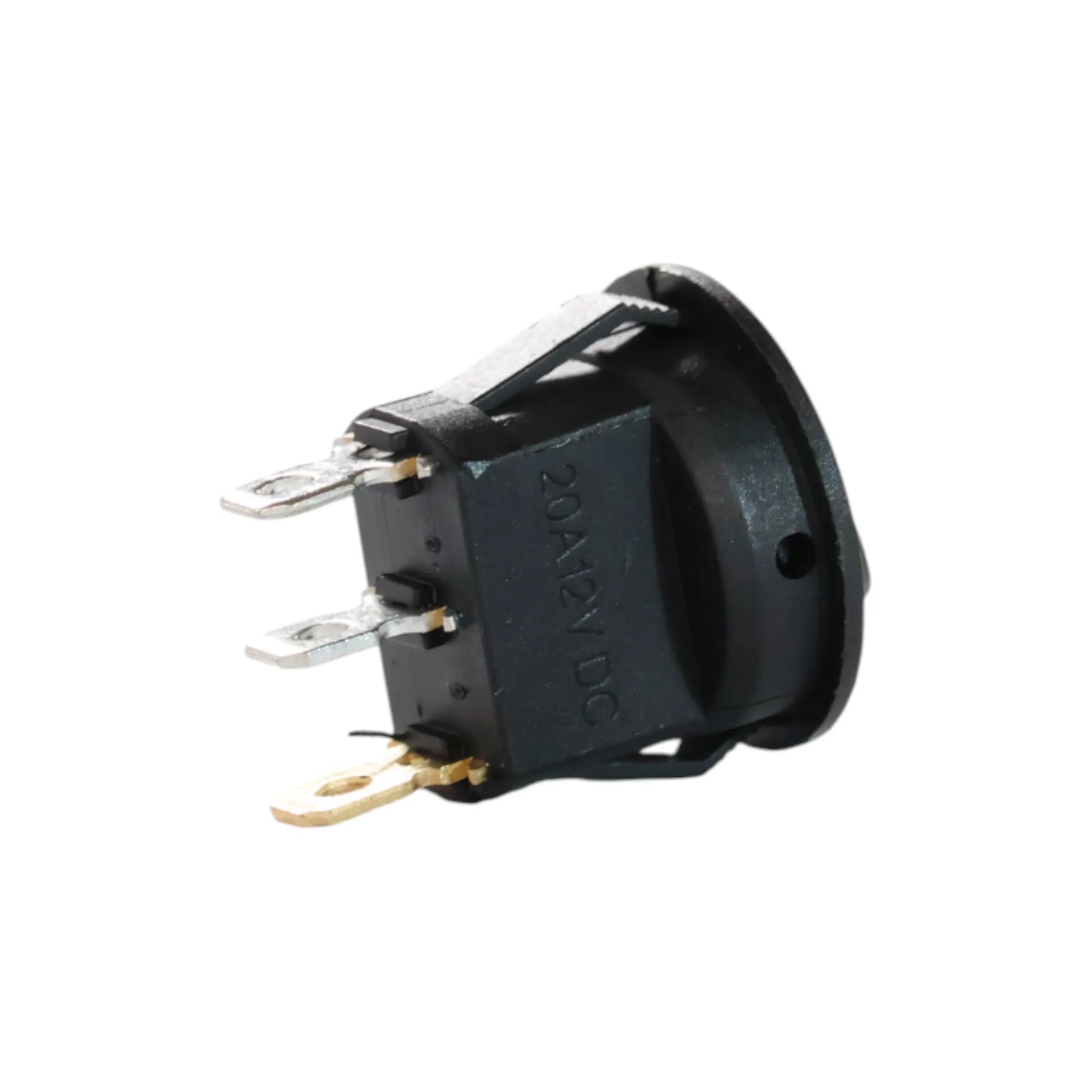 dash mount round toggle switch with mini led for campervan electrical upgrades