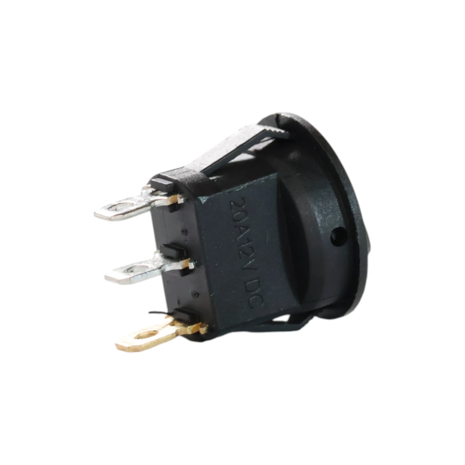 dash mount round toggle switch with mini led for campervan electrical upgrades