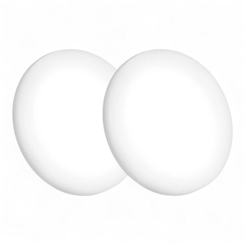 cool white 12v LED ceiling dome lights shown as a pair