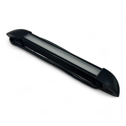 26cm black 12v exterior LED light on bench