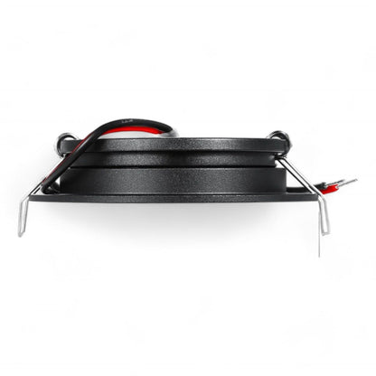 compact black 12v downlight in neutral product view