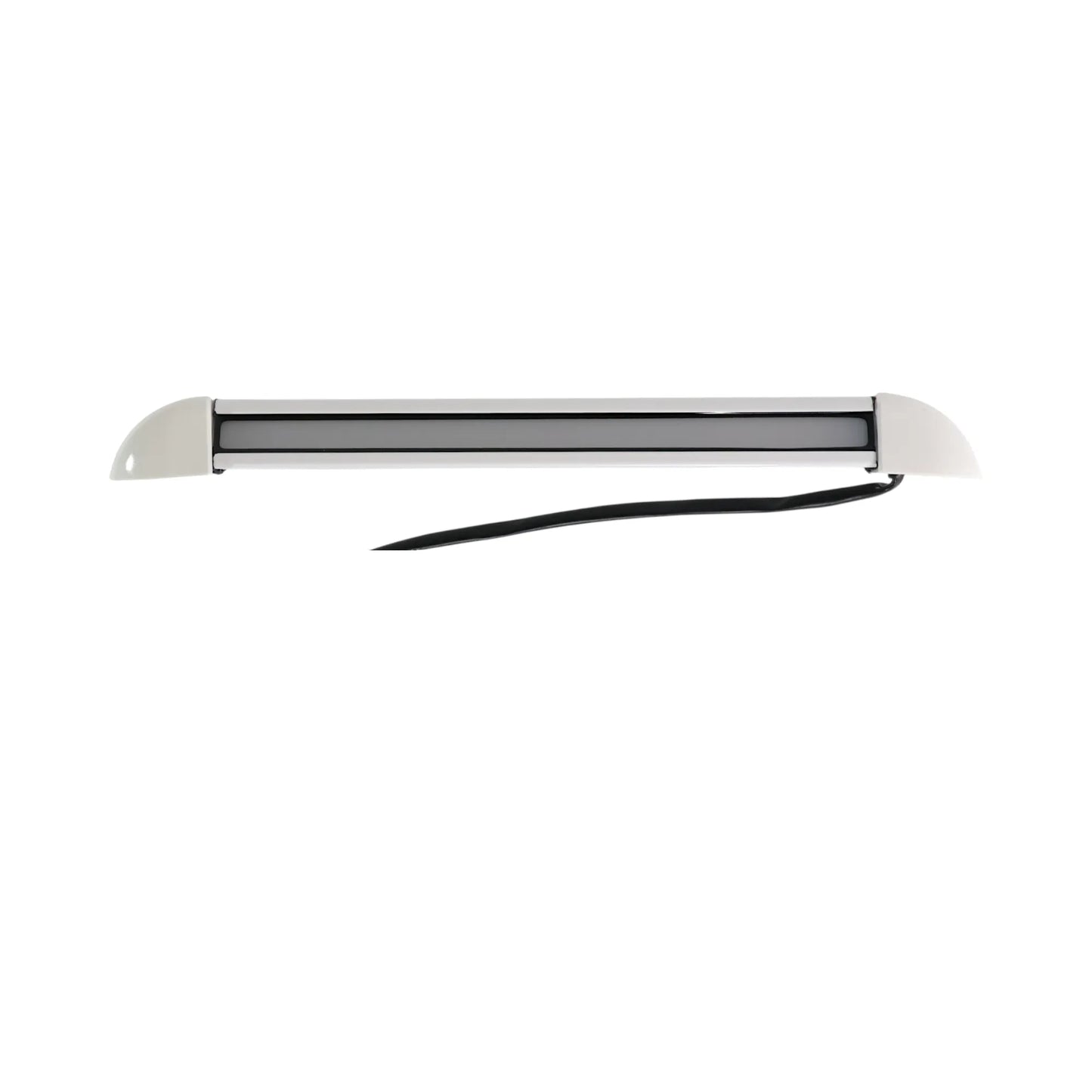 36cm white 12v exterior LED light on workbench
