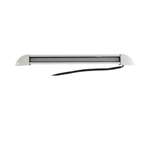 36cm white 12v exterior LED light on workbench