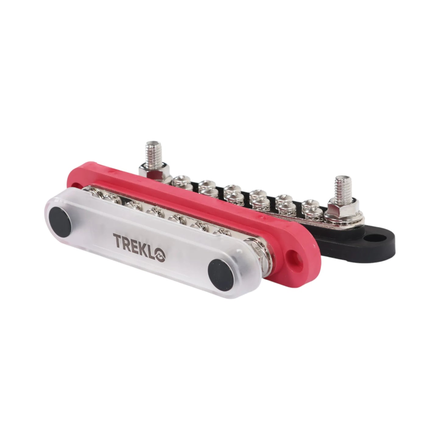 treklo 150a busbar with protective cover and mounting screws