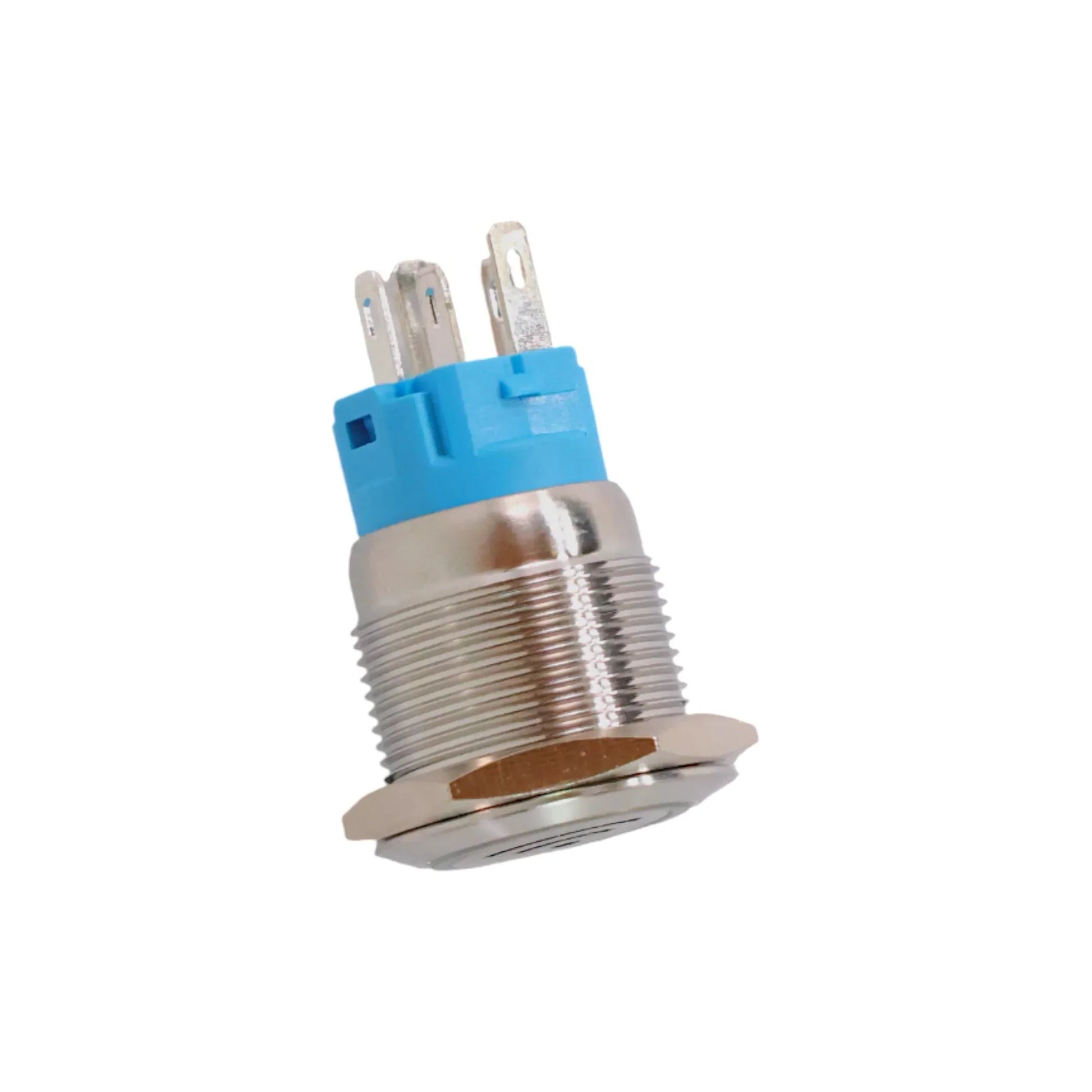 12-24v 19mm wifi push button switch with white illumination for rv dashboards and control panels
