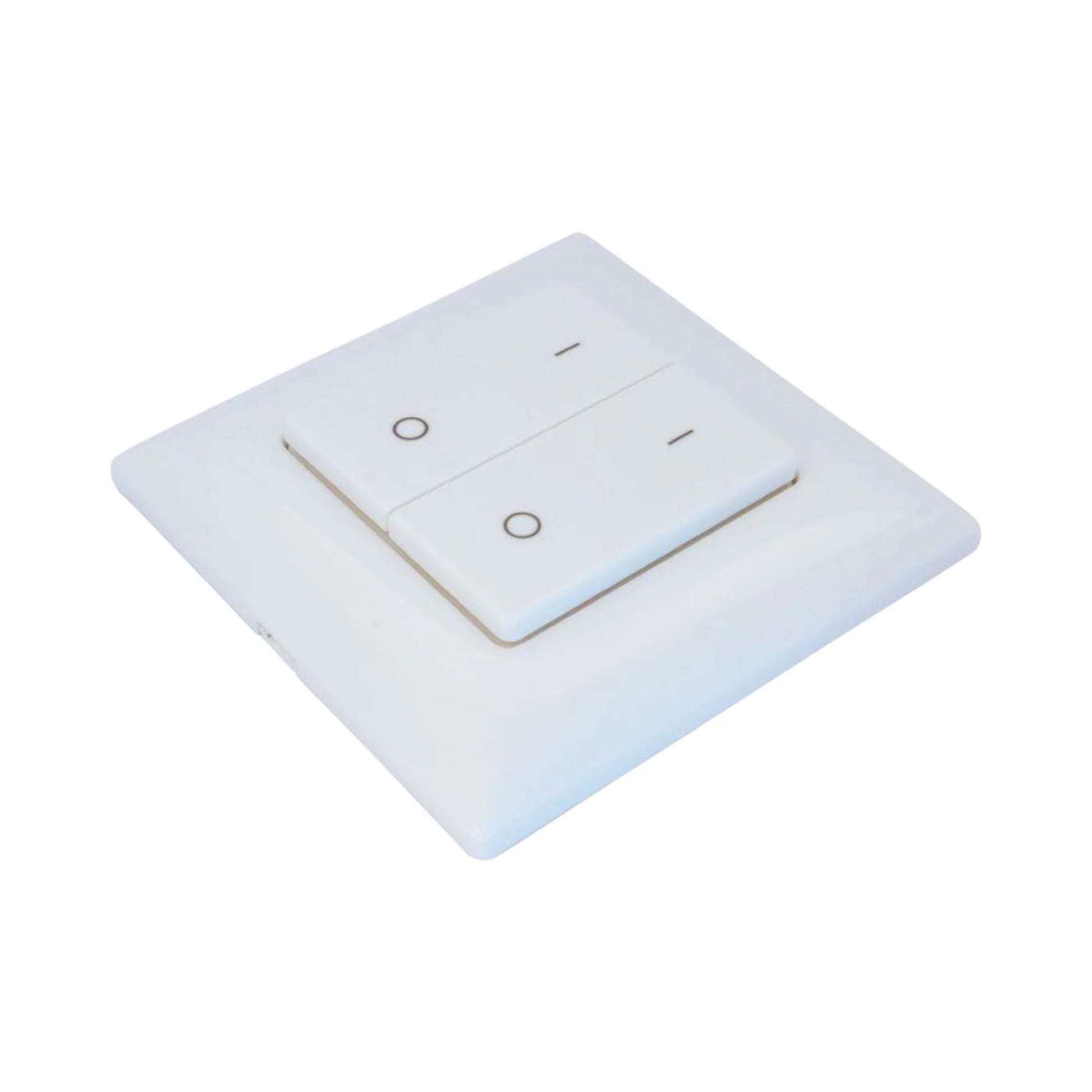 close-up of PF1-2 dual zone dimmer remote