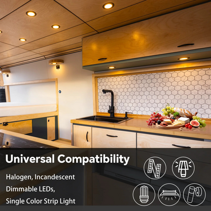LED Sliver Dimmer Switch and Slave