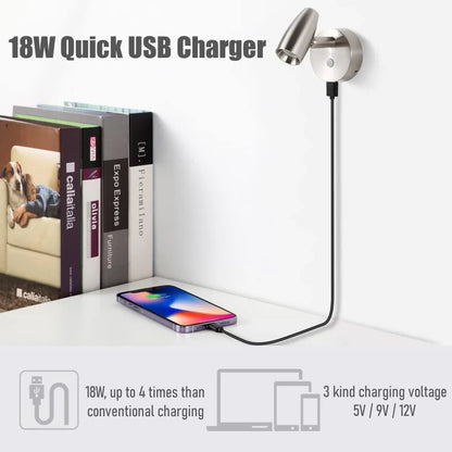 caravan reading lamp in simple product display
