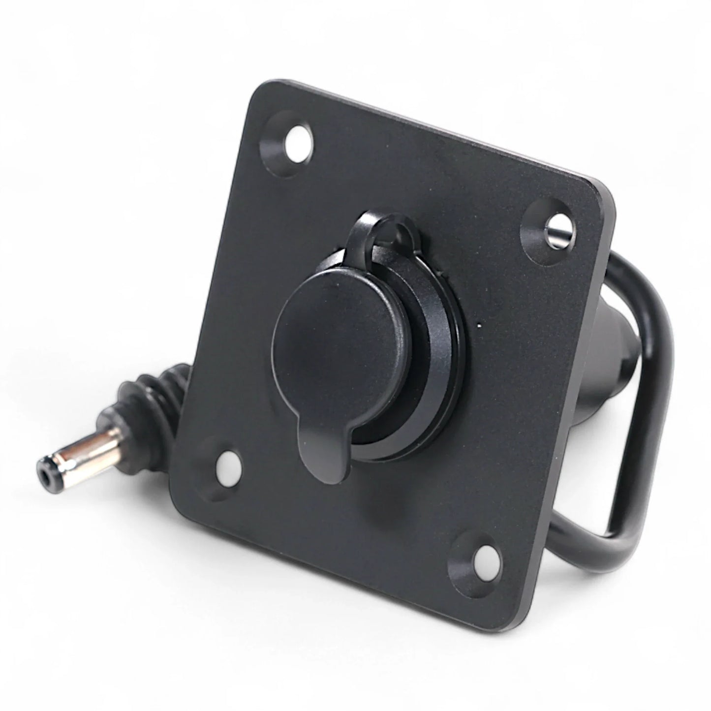 Aluminium Starlink Mini Caravan Waterproof Wall Socket / Passthrough DC 5.5 x 2.1