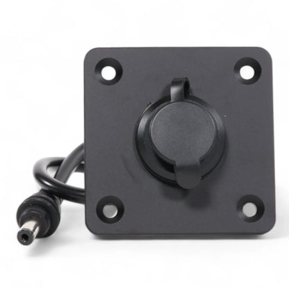 Aluminium Starlink Mini Caravan Waterproof Wall Socket / Passthrough DC 5.5 x 2.1