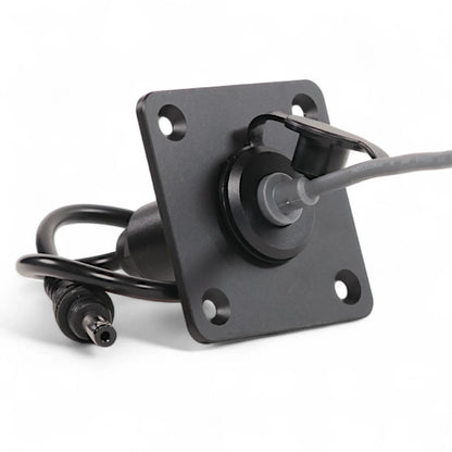 Aluminium Starlink Mini Caravan Waterproof Wall Socket / Passthrough DC 5.5 x 2.1