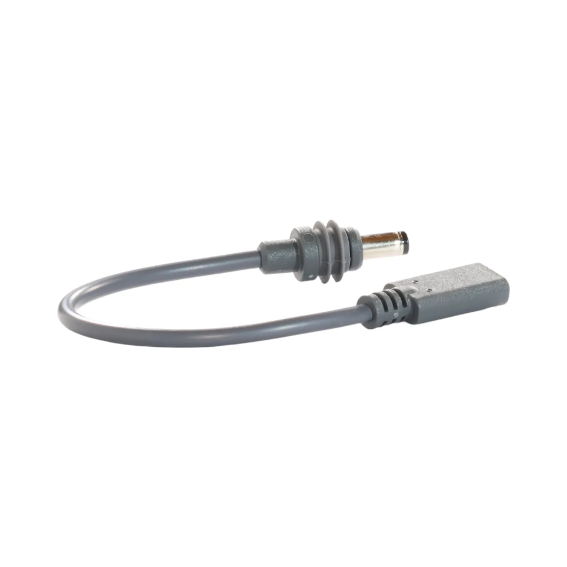 Starlink Mini male DC to USB-C female lead connected to power bank