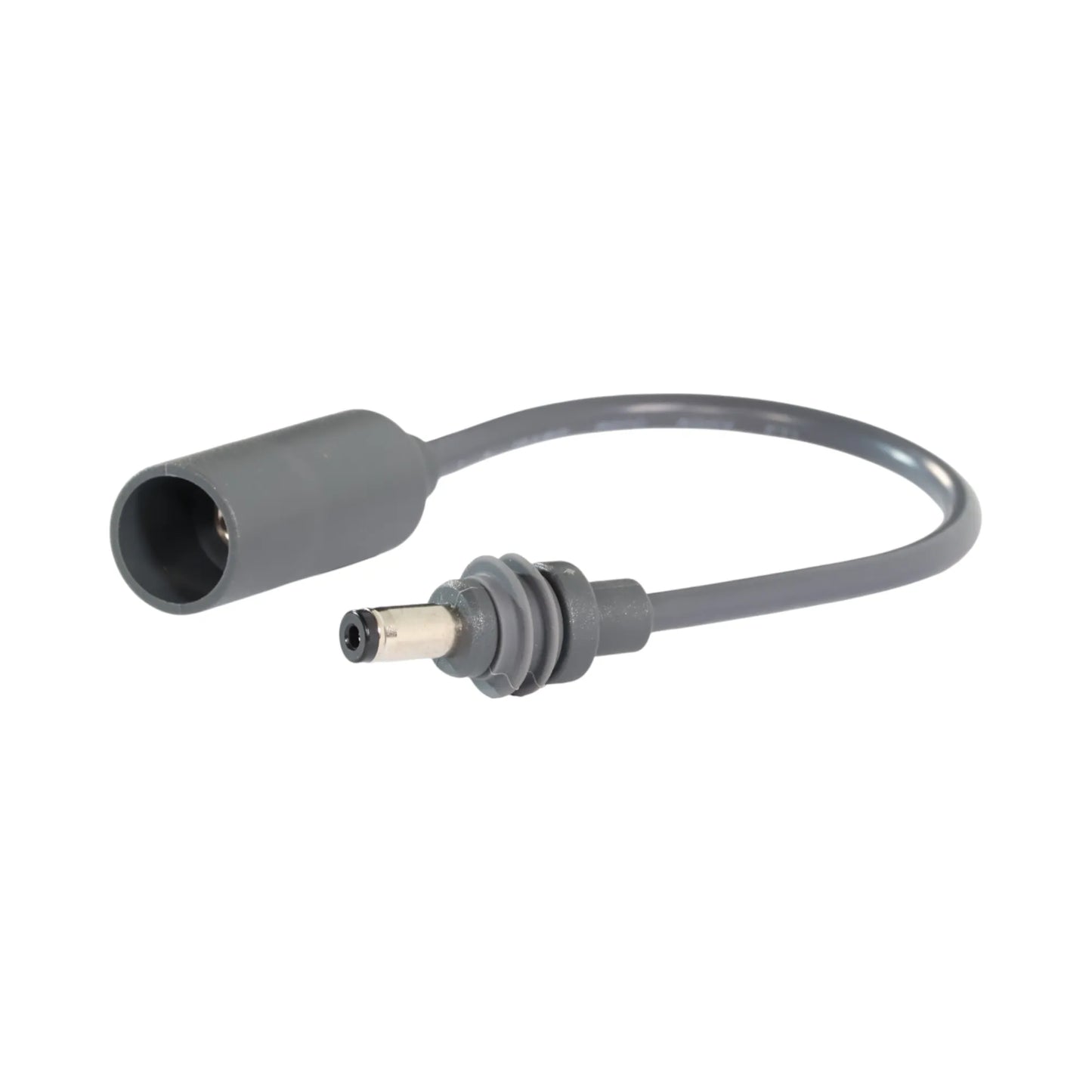 Starlink Mini waterproof male-female DC extender cable in outdoor setup