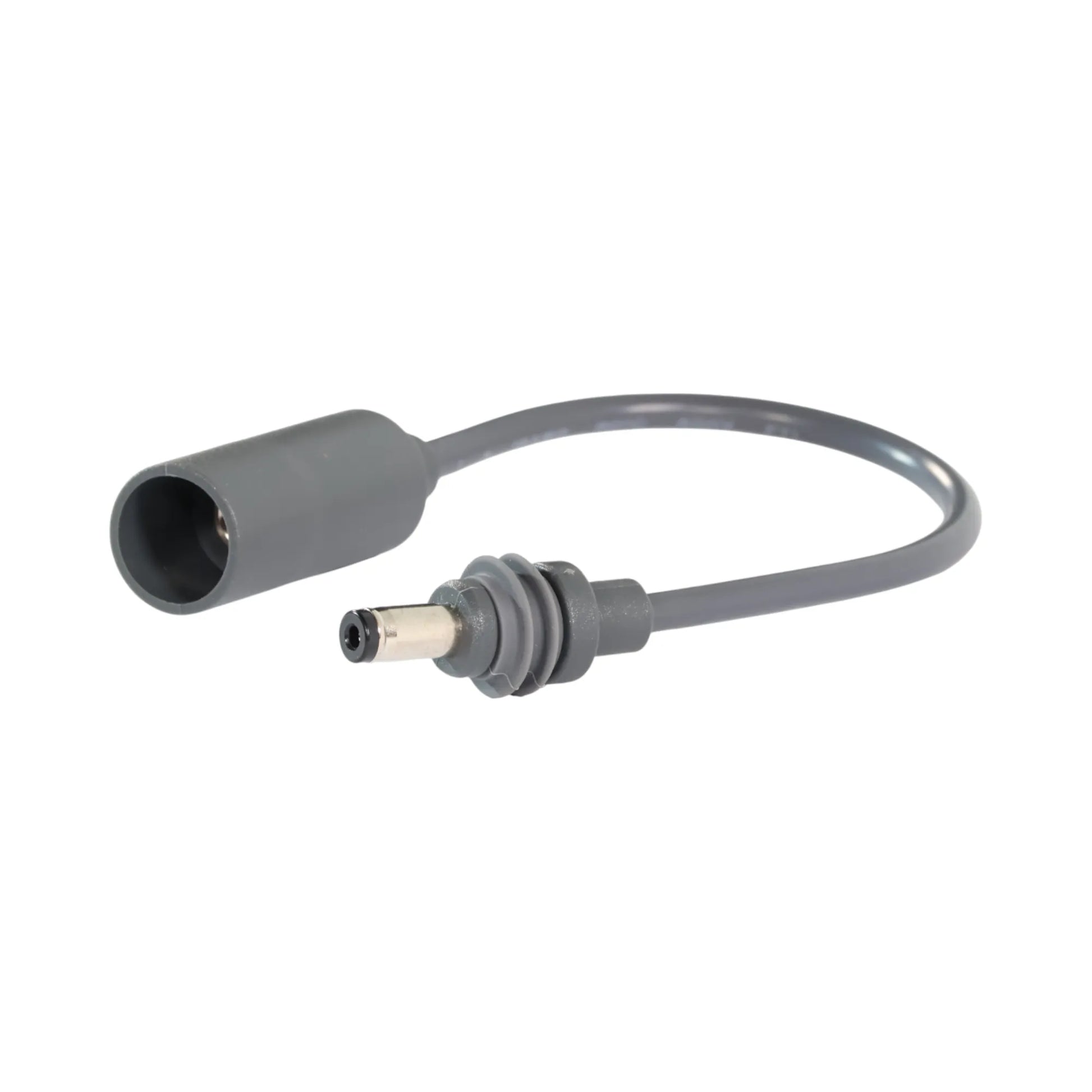Starlink Mini waterproof male-female DC extender cable in outdoor setup