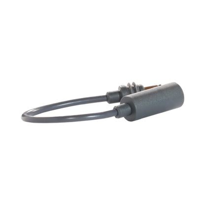 Starlink Mini DC extender male to female connected under dish mount