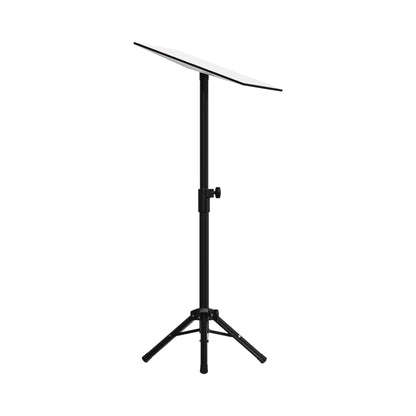 Starlink tall tripod mount extended to full height outdoors
