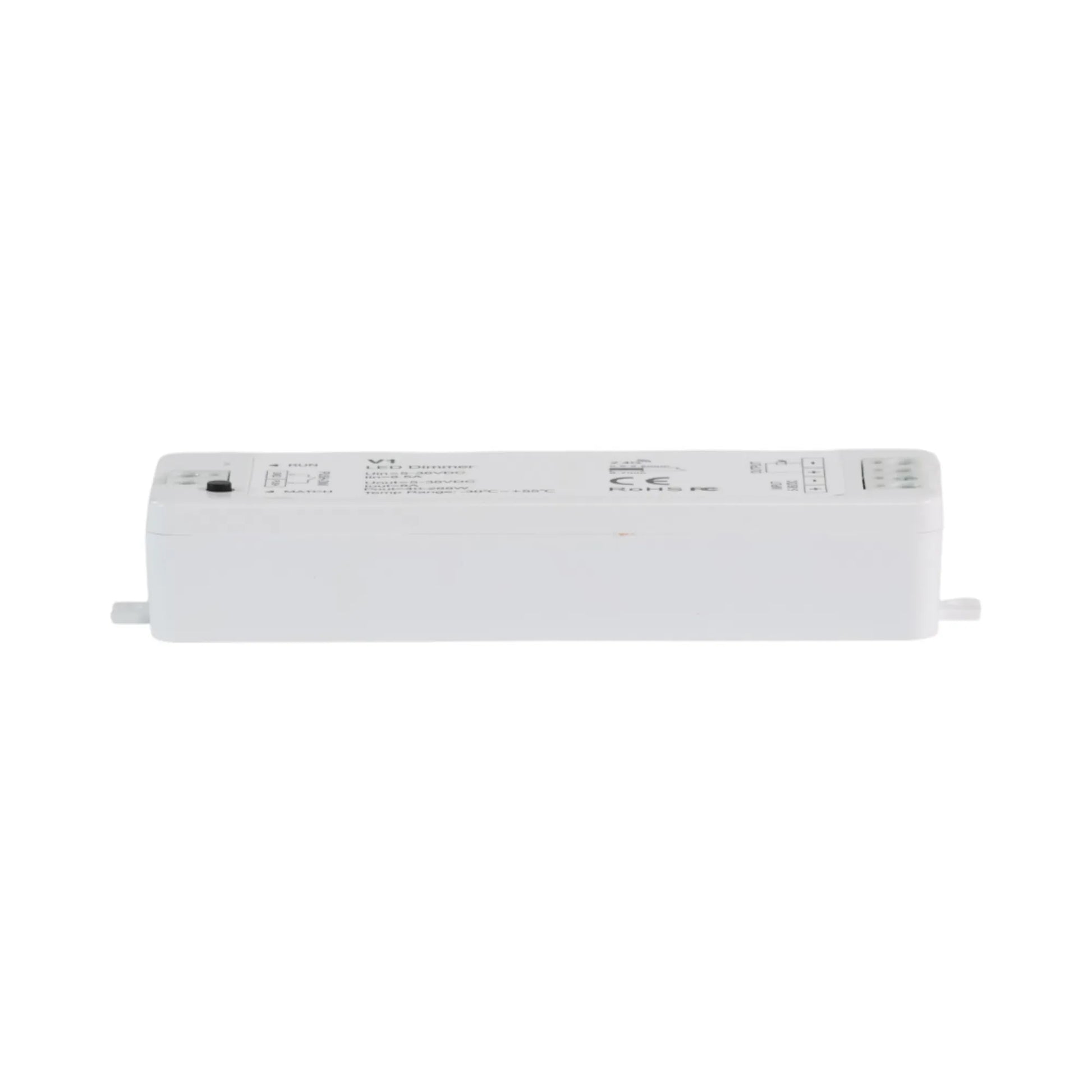 V1 LED brightness controller wired to LED strip
