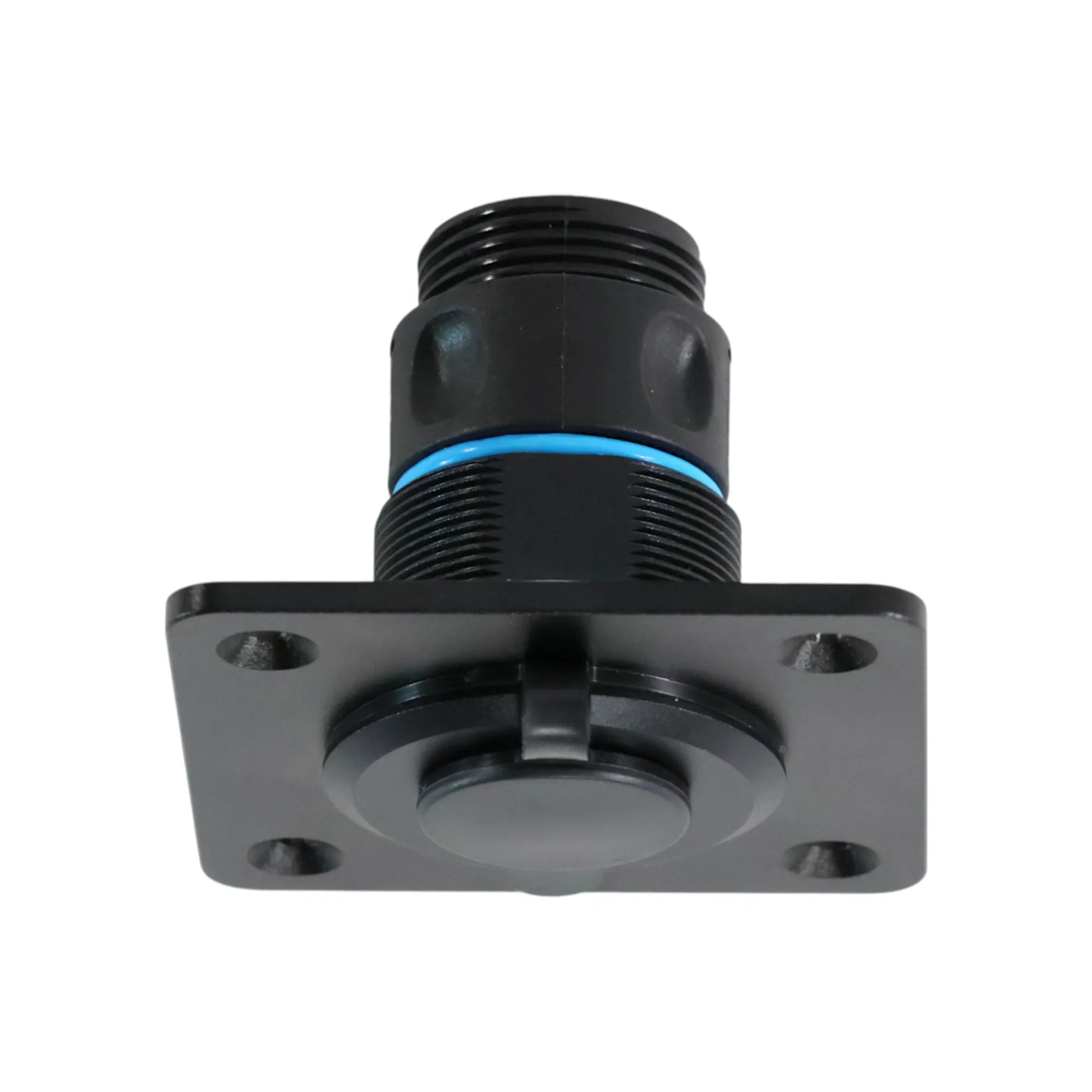 caravan starlink gen 3 waterproof wall socket aluminium finish for tidy exterior connections