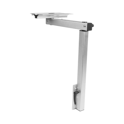 premium aluminum 360 degree swivel table silver heavy duty for caravan and rv use