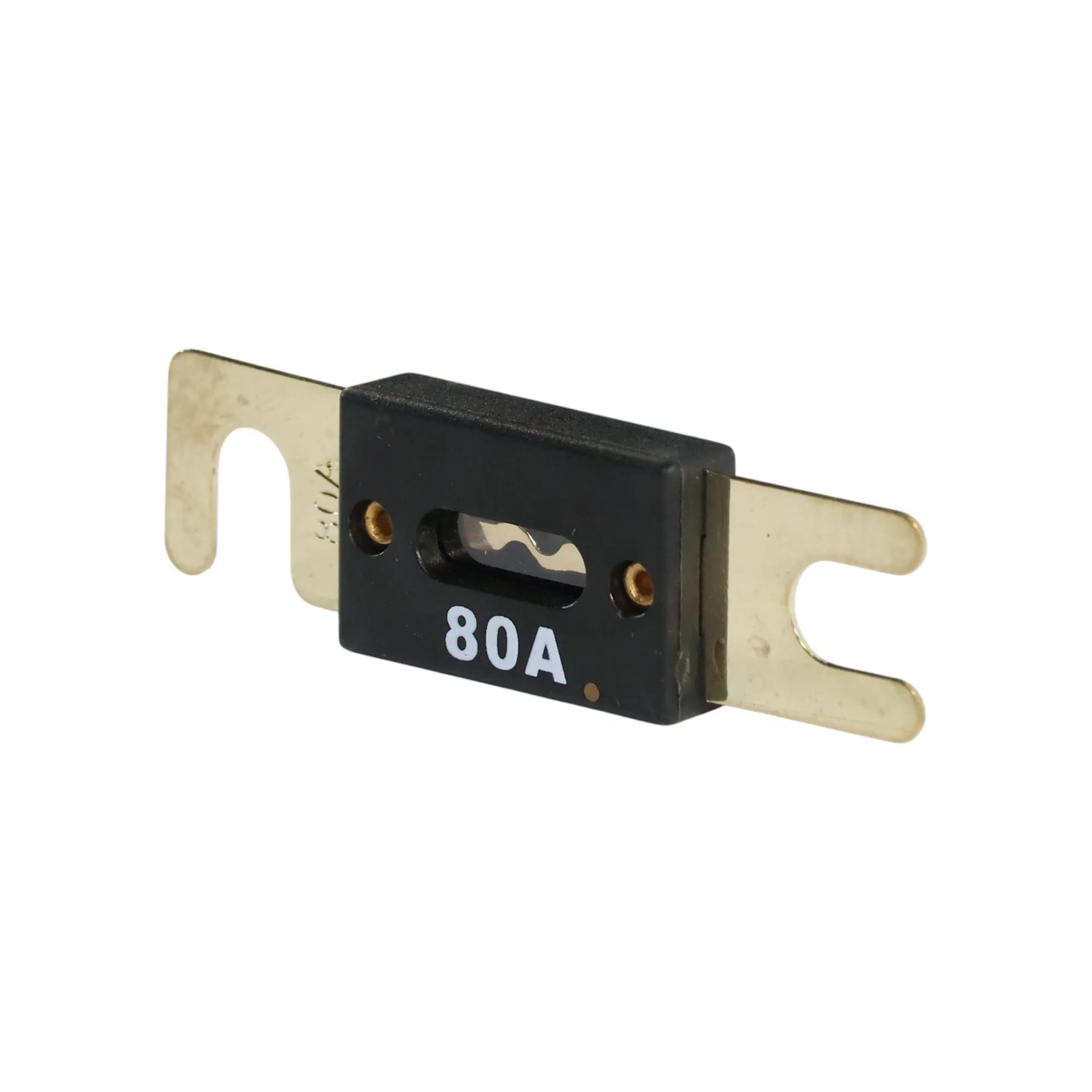 ANL fuse 80A for auxiliary battery overcurrent protection in campervan setups