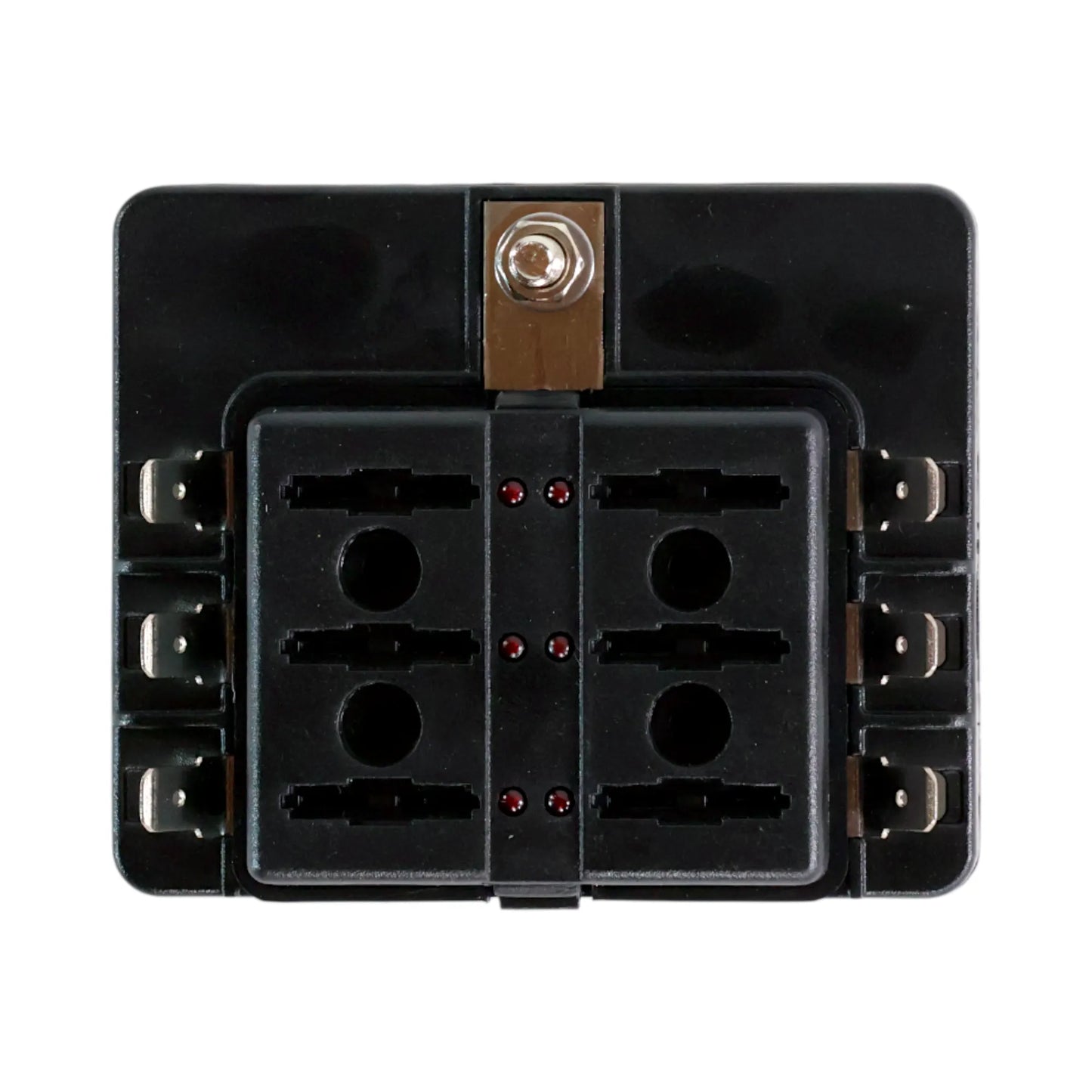 campervan 6 way blade fuse panel with led status lights