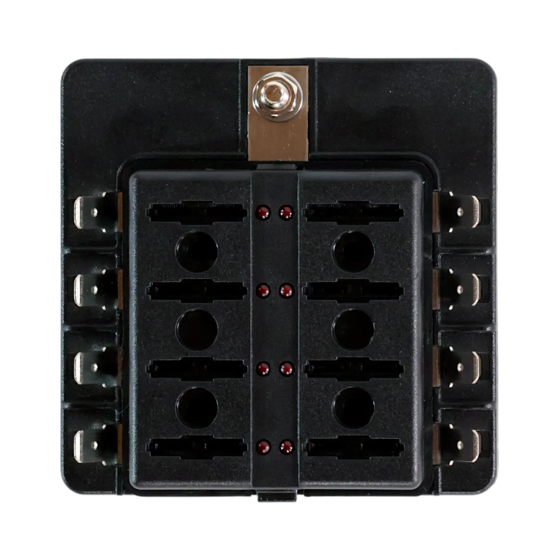 campervan 8 way blade fuse panel with led status lights