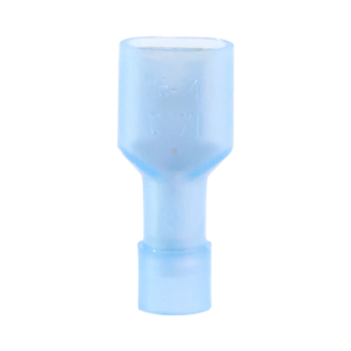 Blue nylon fully insulated female quick disconnect (100 pack) for caravan, rv, and campervan 12v wiring connections