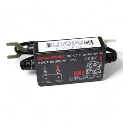 caravan 12v battery monitor with bluetooth app