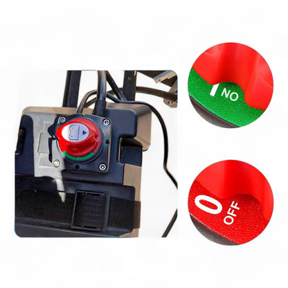 12v to 48v battery isolation switch for van conversions