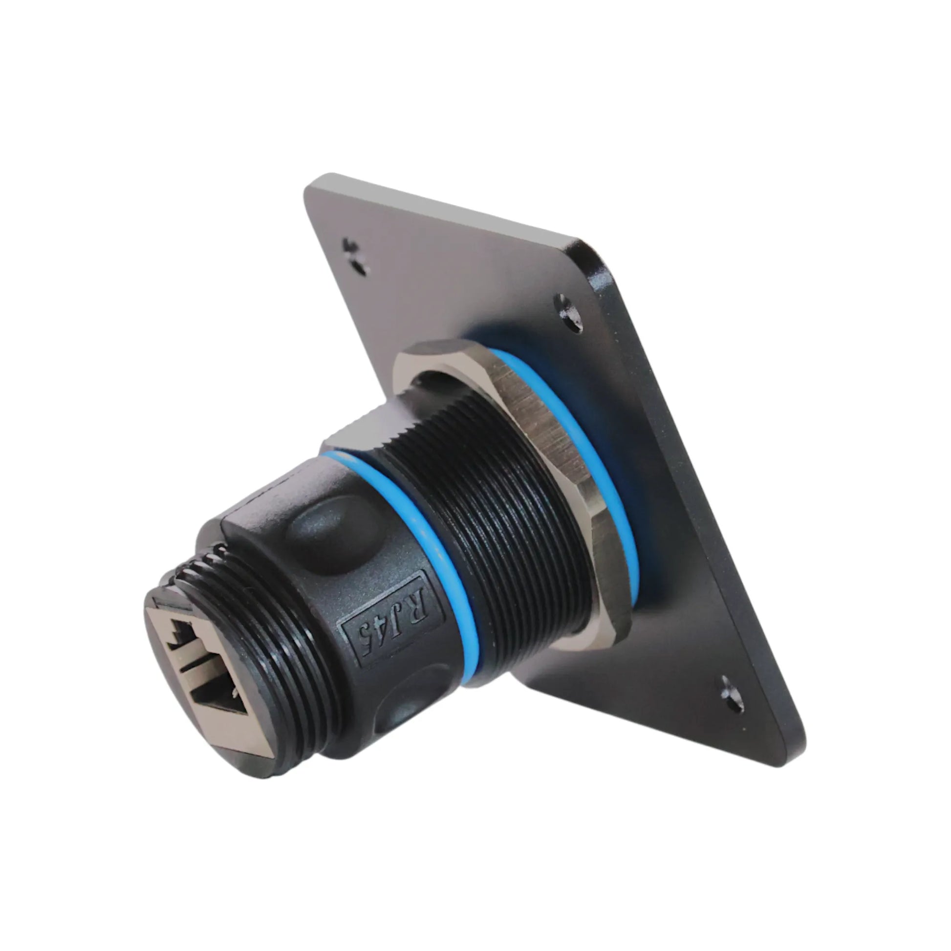 rv starlink gen 3 aluminium wall passthrough for secure cable entry and weather resistance