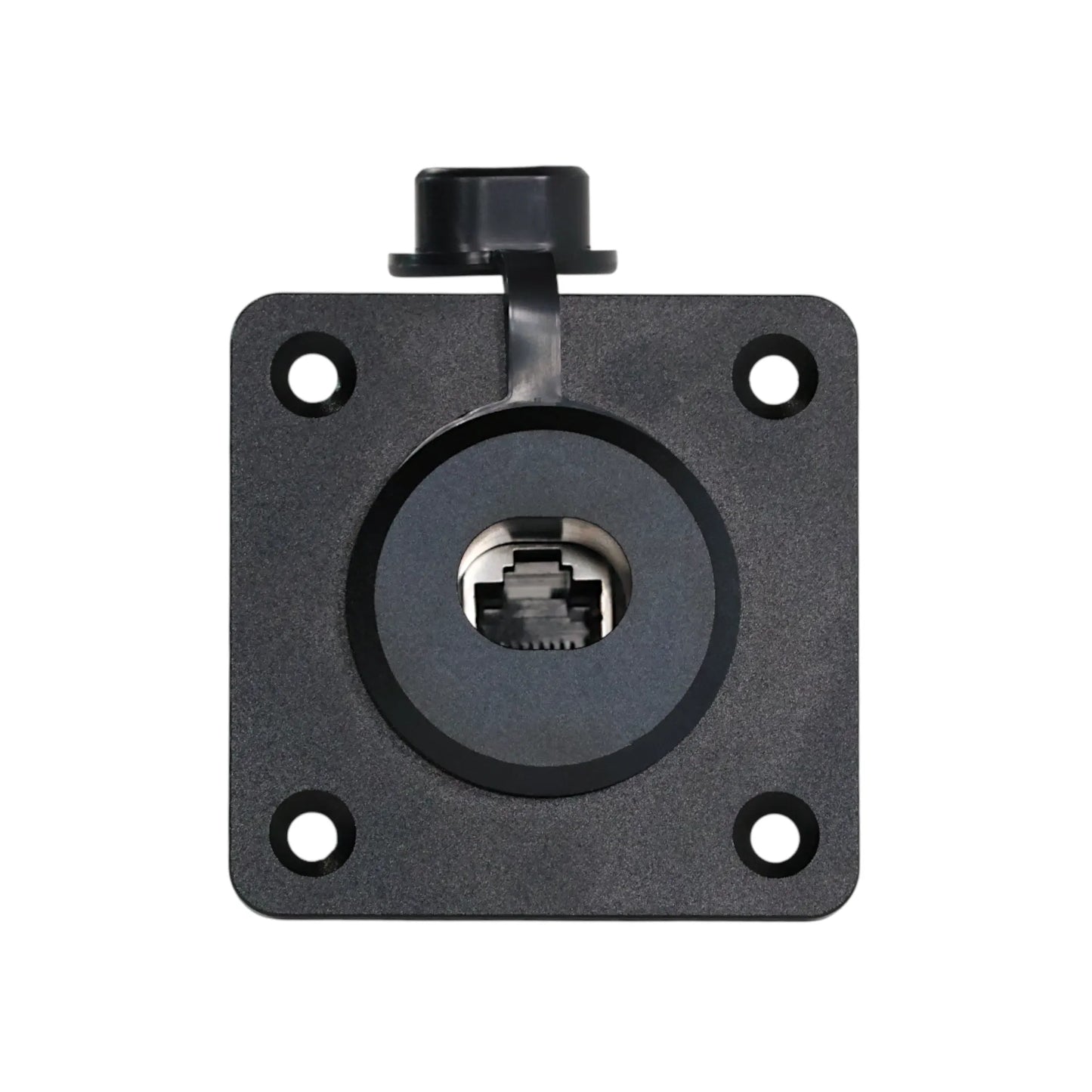 waterproof aluminium wall socket for starlink gen 3 for neat cable routing through caravan walls