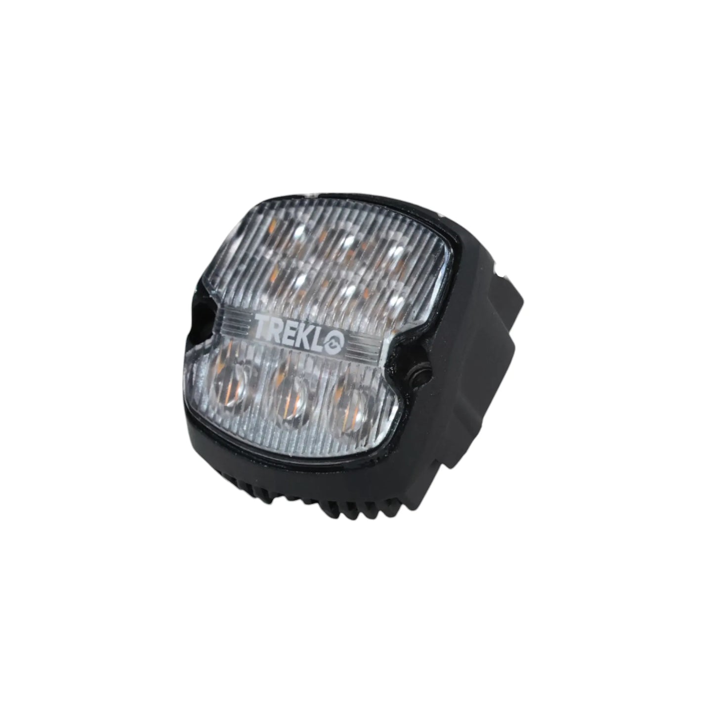 close-up of compact 55mm LED work lamp