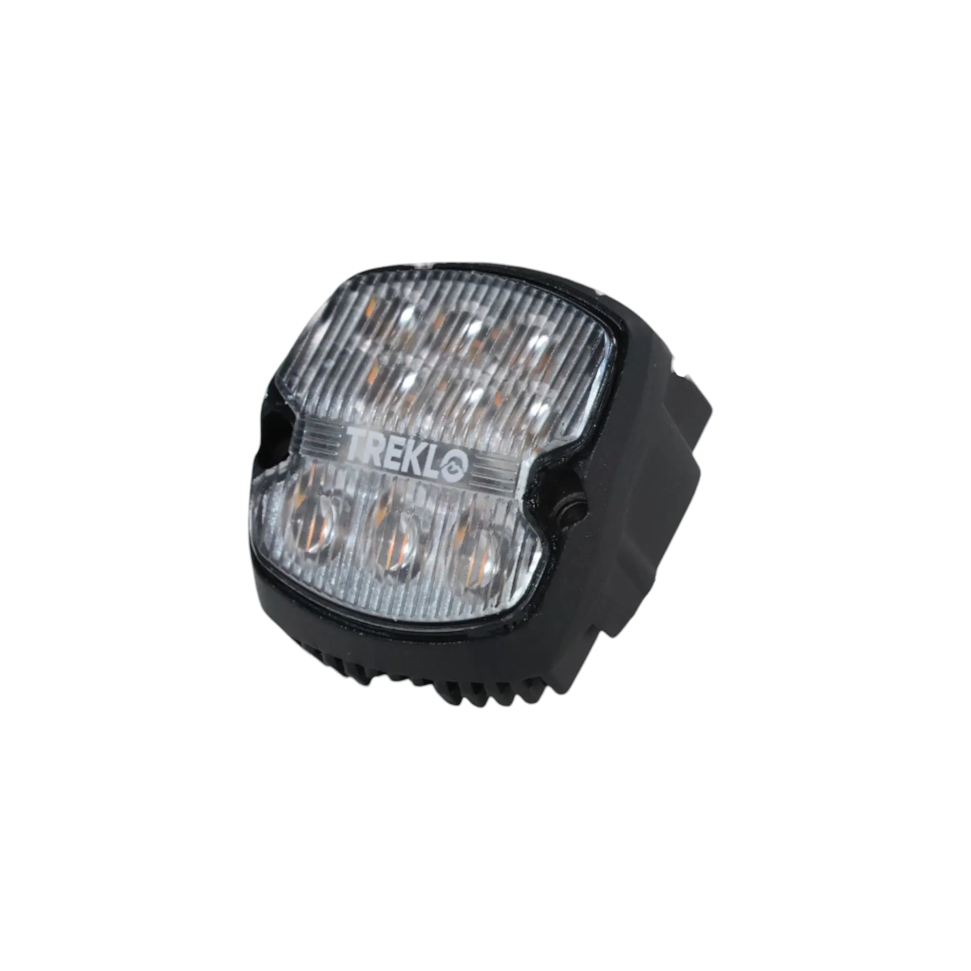 close-up of compact 55mm LED work lamp