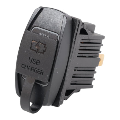 rv recessed rocker usb a and usb c charger