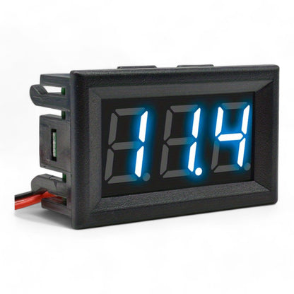 digital battery monitor for campervan installations