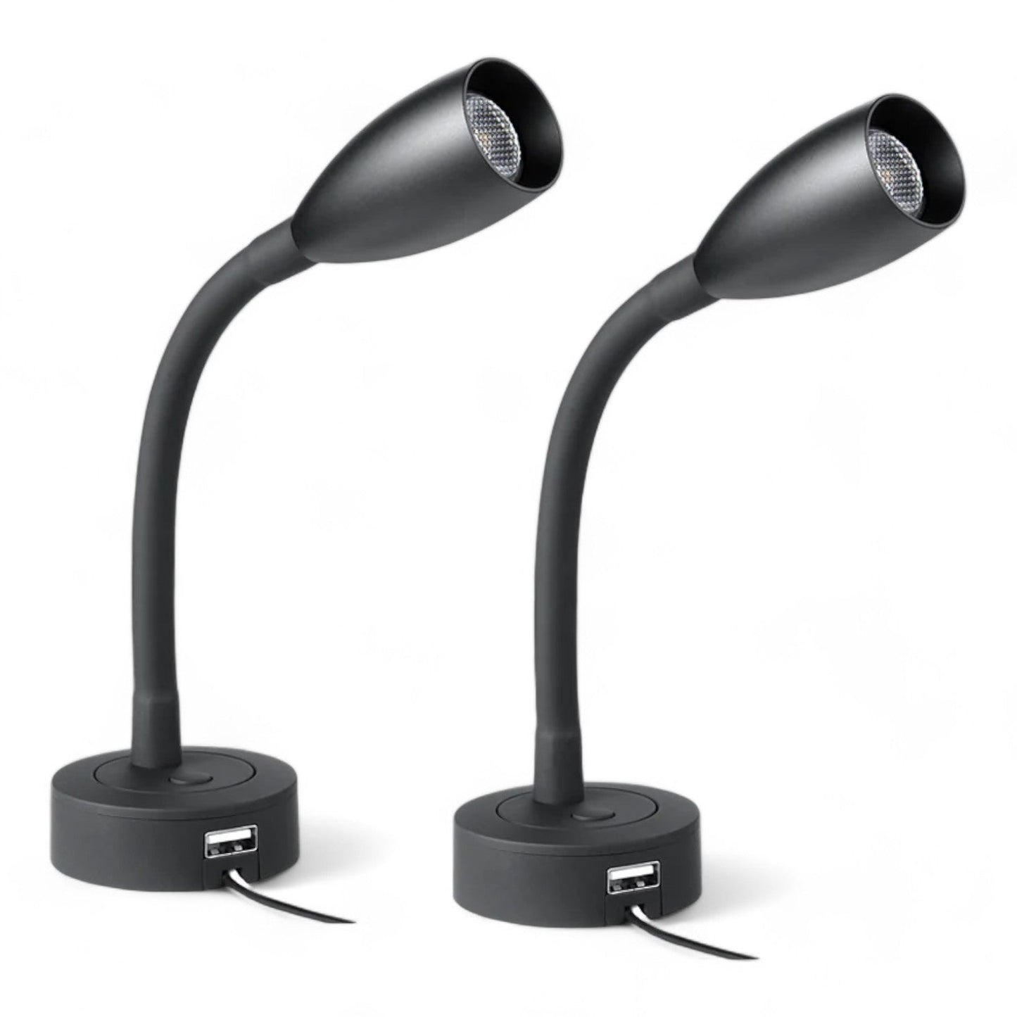 dimmable max style led reading light in neutral view