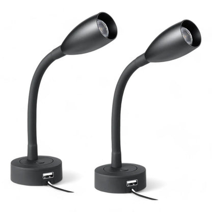 dimmable max style led reading light in neutral view