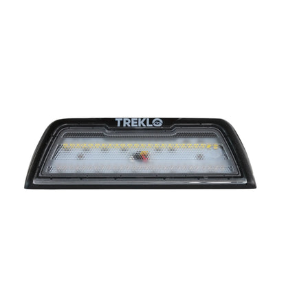 dual-color tough area light with dimmer on bench