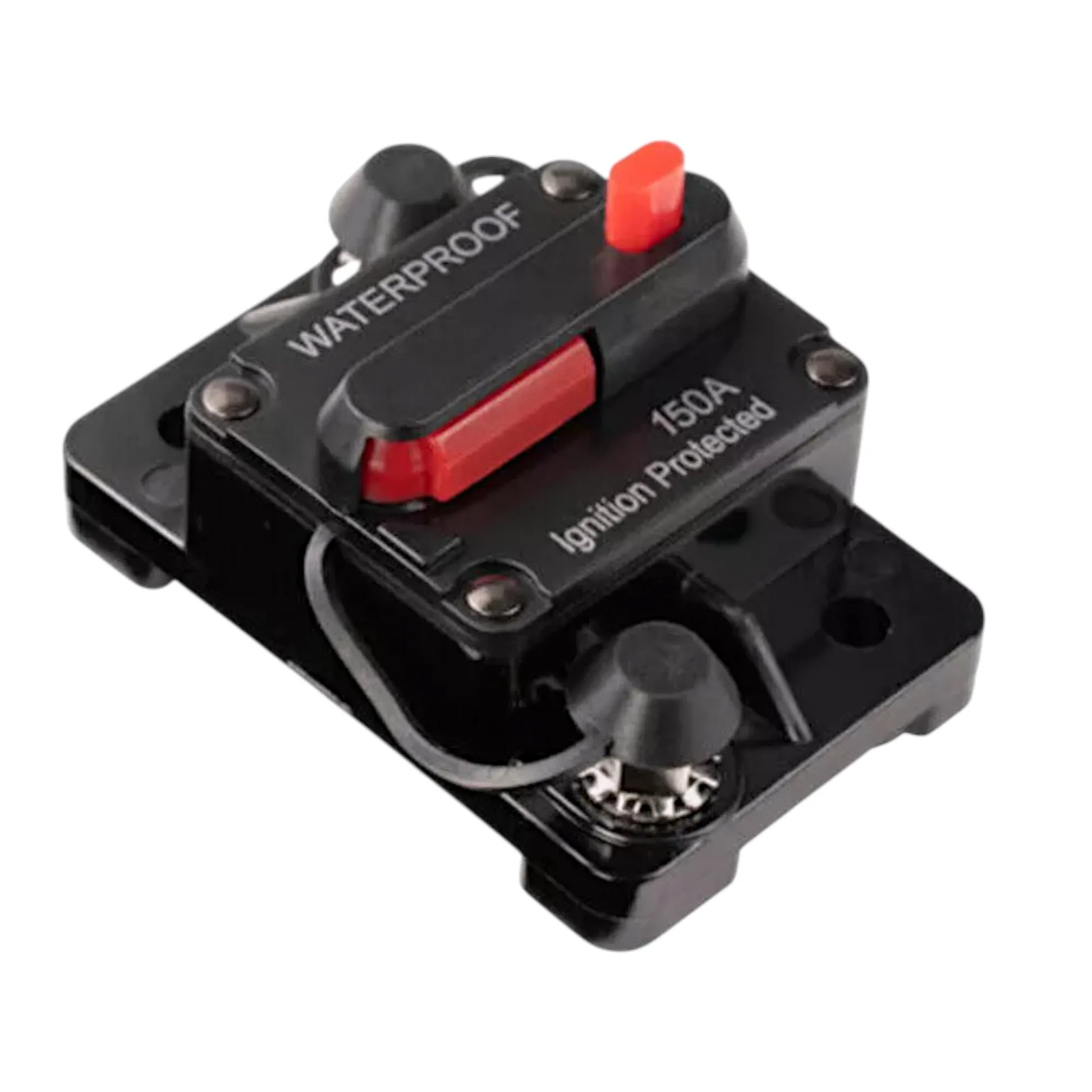 dc 150a flush mounted breaker for 12v and 24v auxiliary power setups