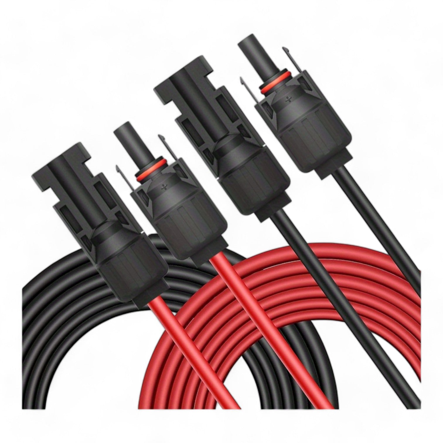 6mm² MC4 extension cable laid out beside tools
