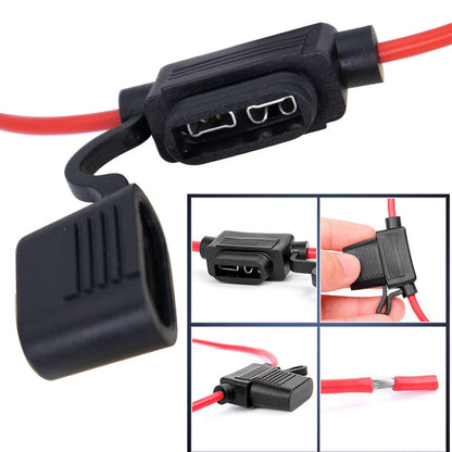 caravan inline fuse holder for 4mm2 power cables
