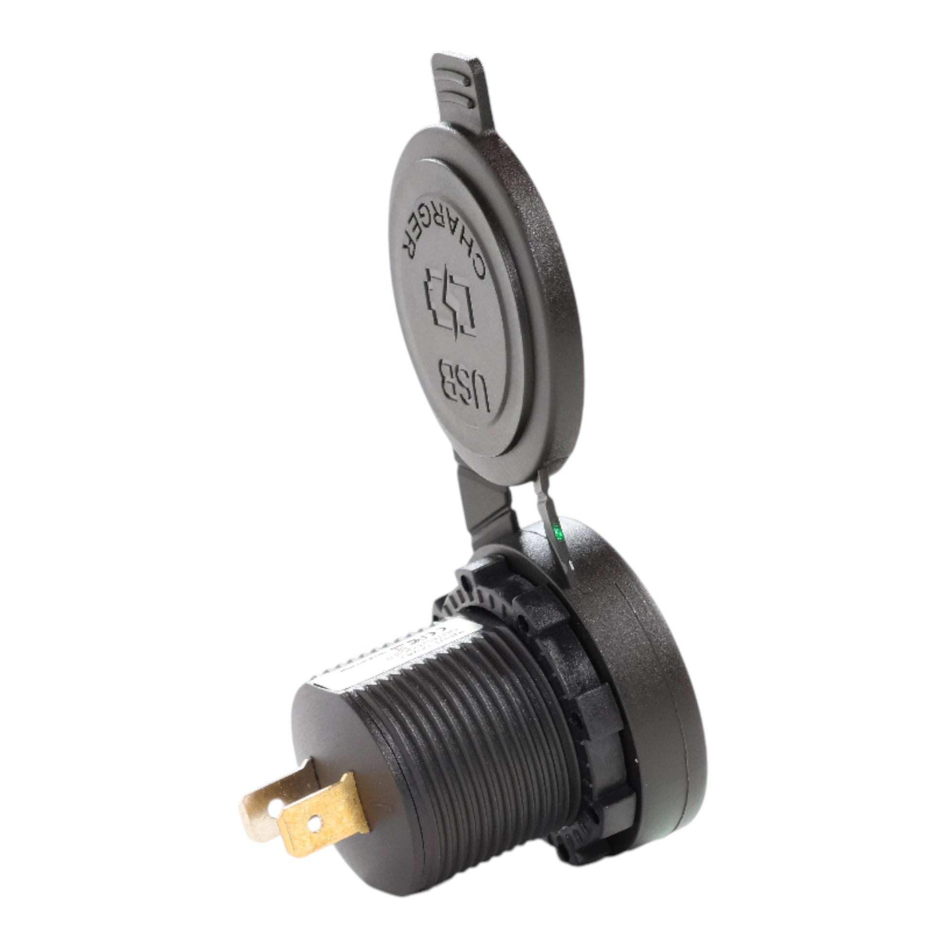 rv ip67 rated dual usb a charging socket