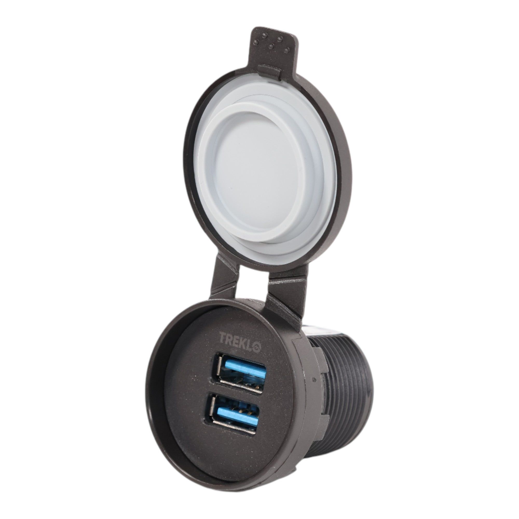 Waterproof Dual USB-A Panel Charger – Caravan , Campervan & Boat Ready ...