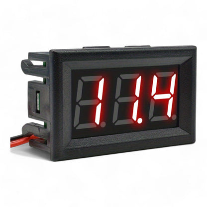 easy read digital voltage monitor for caravans